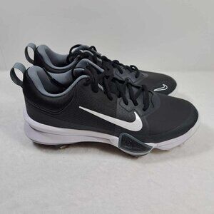 Nike Men's SIZE 8 Force Zoom Trout 9 Pro‎ Baseball Cleats Black White FB2907-001